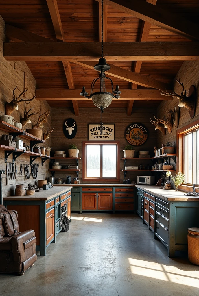 Design the interior of your garage inspired by John Dutton's