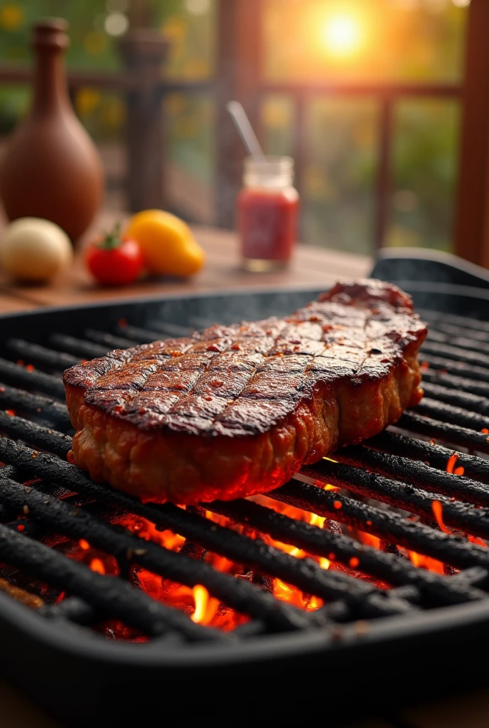 Create a BBQ profile picture