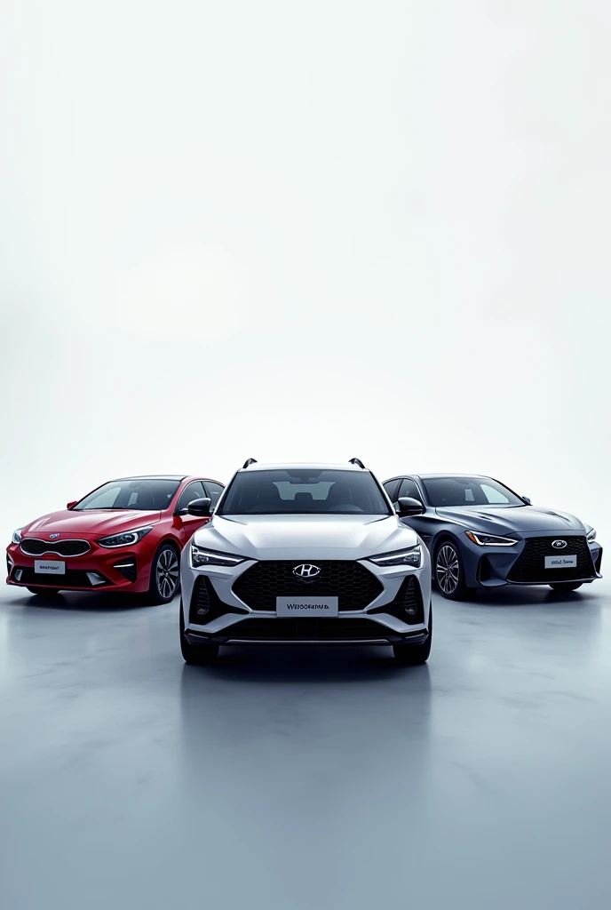 graphic of 3 car in one frame for promotional posts