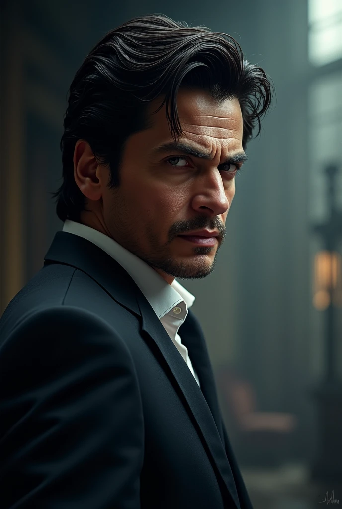 Shahrukh khan as Bruce Wayne
