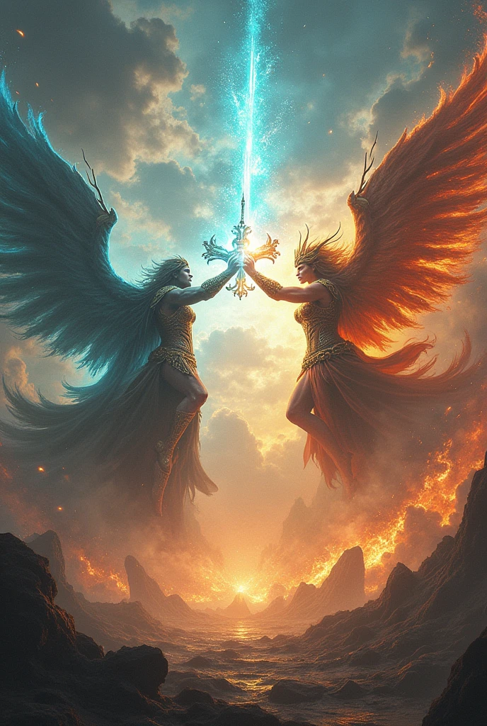 The god's battle soon add more good attack each other