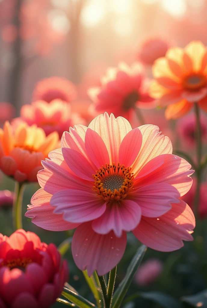 Flowers in full bloom