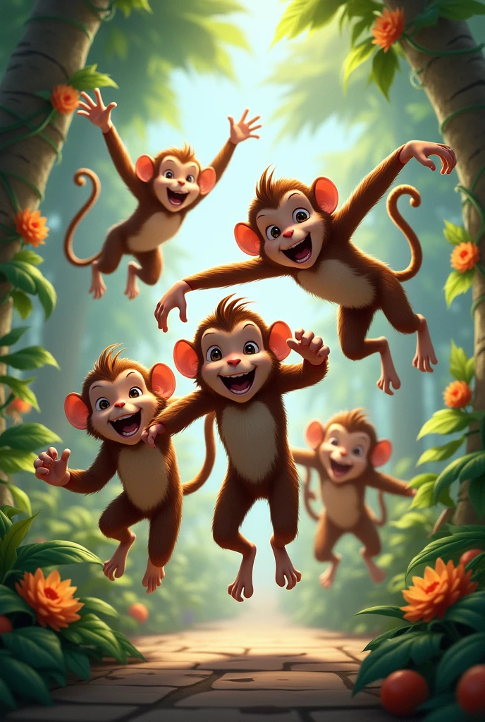 Excited monkeys