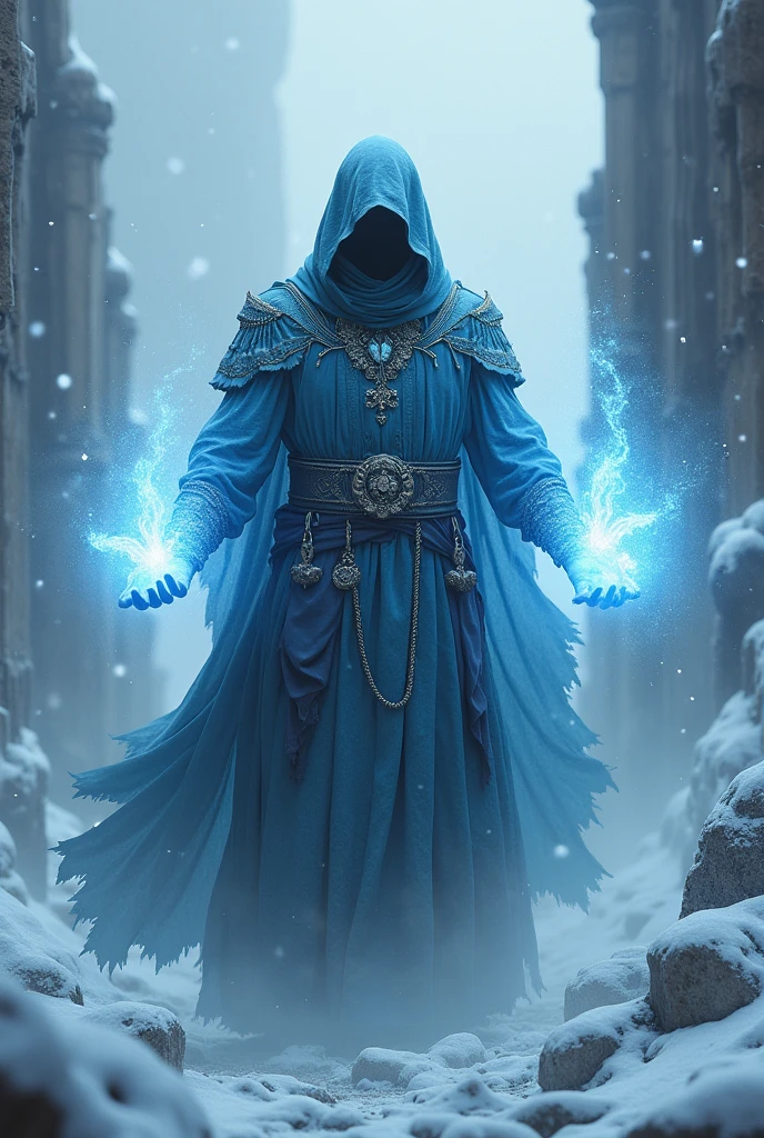 Ghost ottoman soldier with ice powers