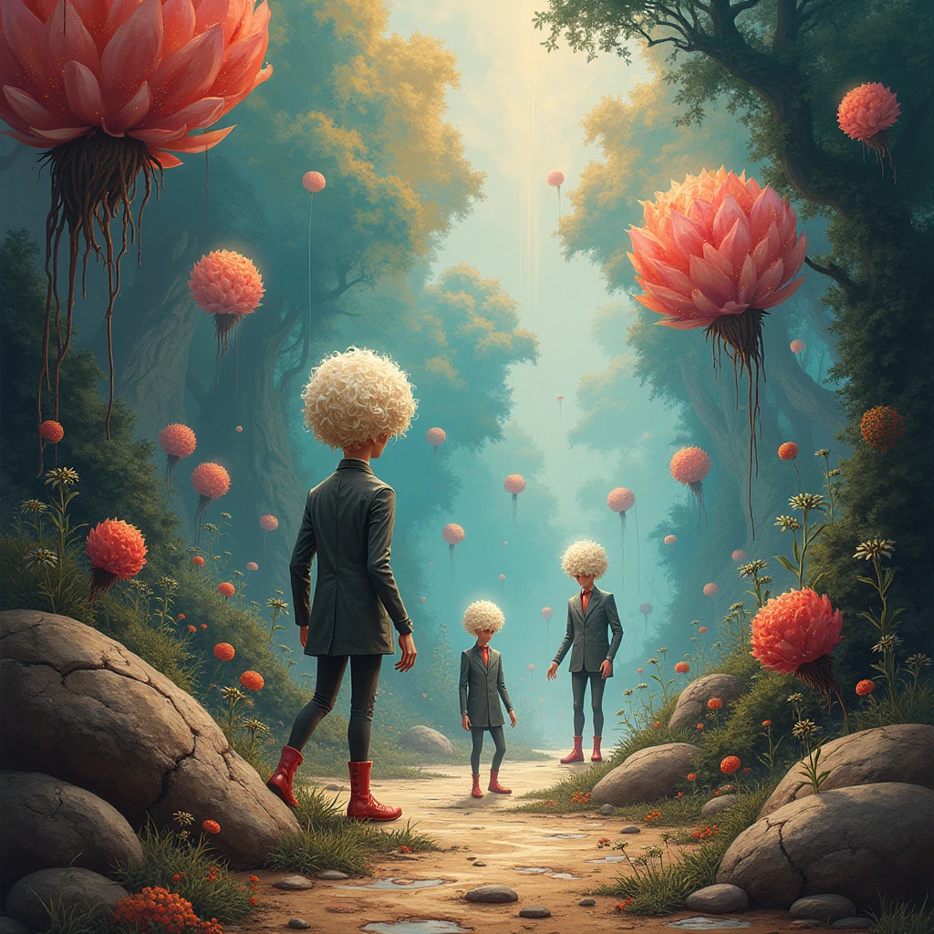 surreal Scene, surrealism, sense of fantasy, abstract art