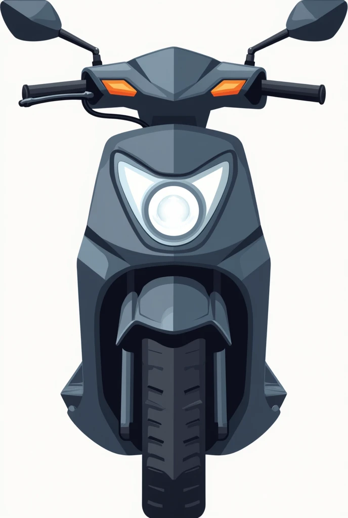 I want to create a vector art or a clipart of a headlight visor of a bike