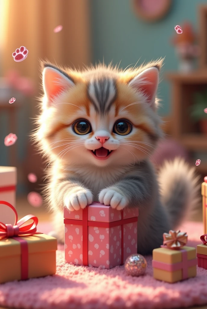 Tik tok Leon kitten gifts 