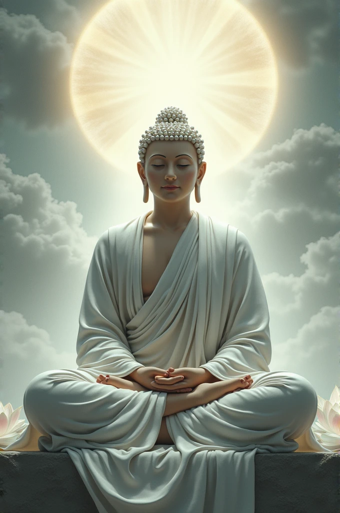 Loard buddha meditation position