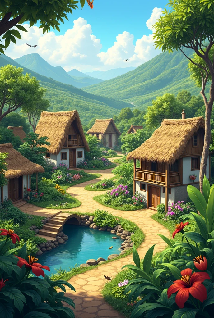 Garden village plain mauritius