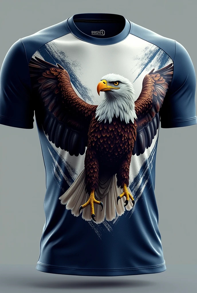make a football shirt with an eagle