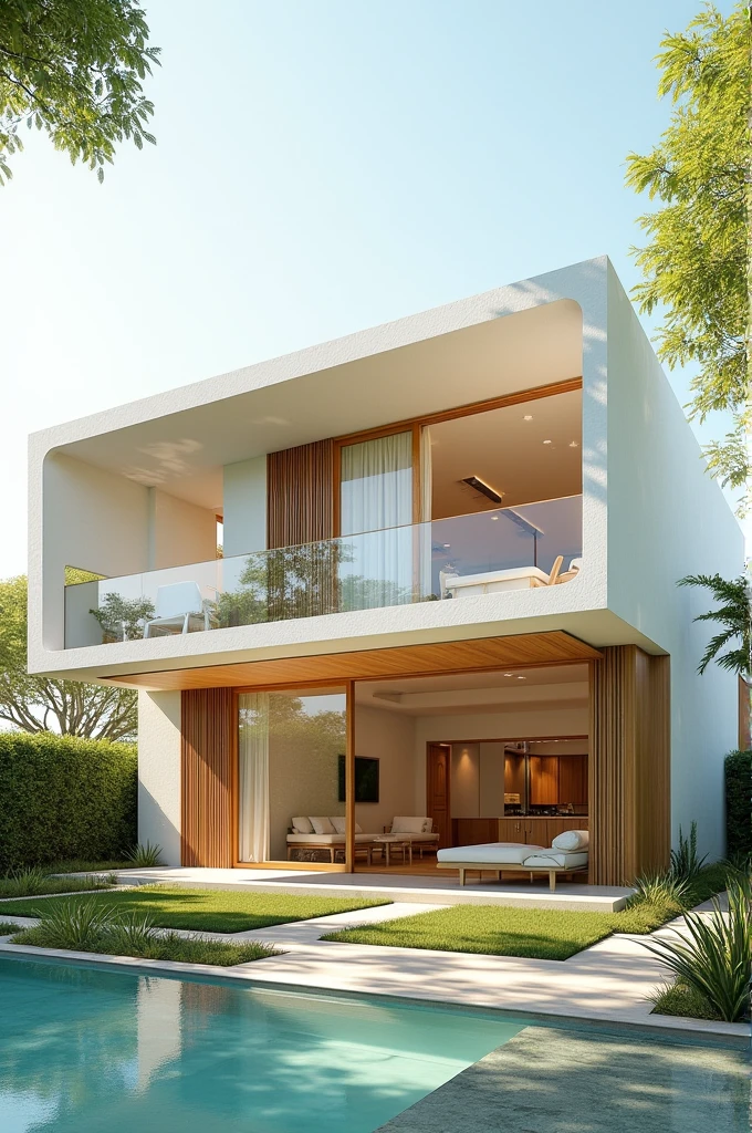 Generate a cross-ventilated house design