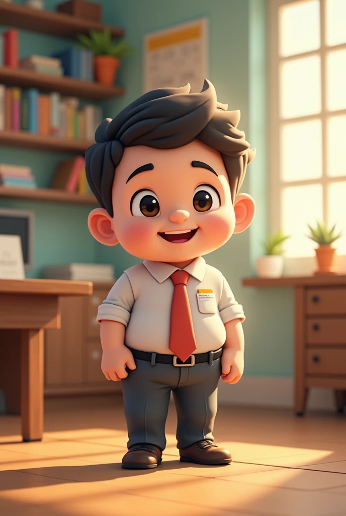 Chibi male teacher