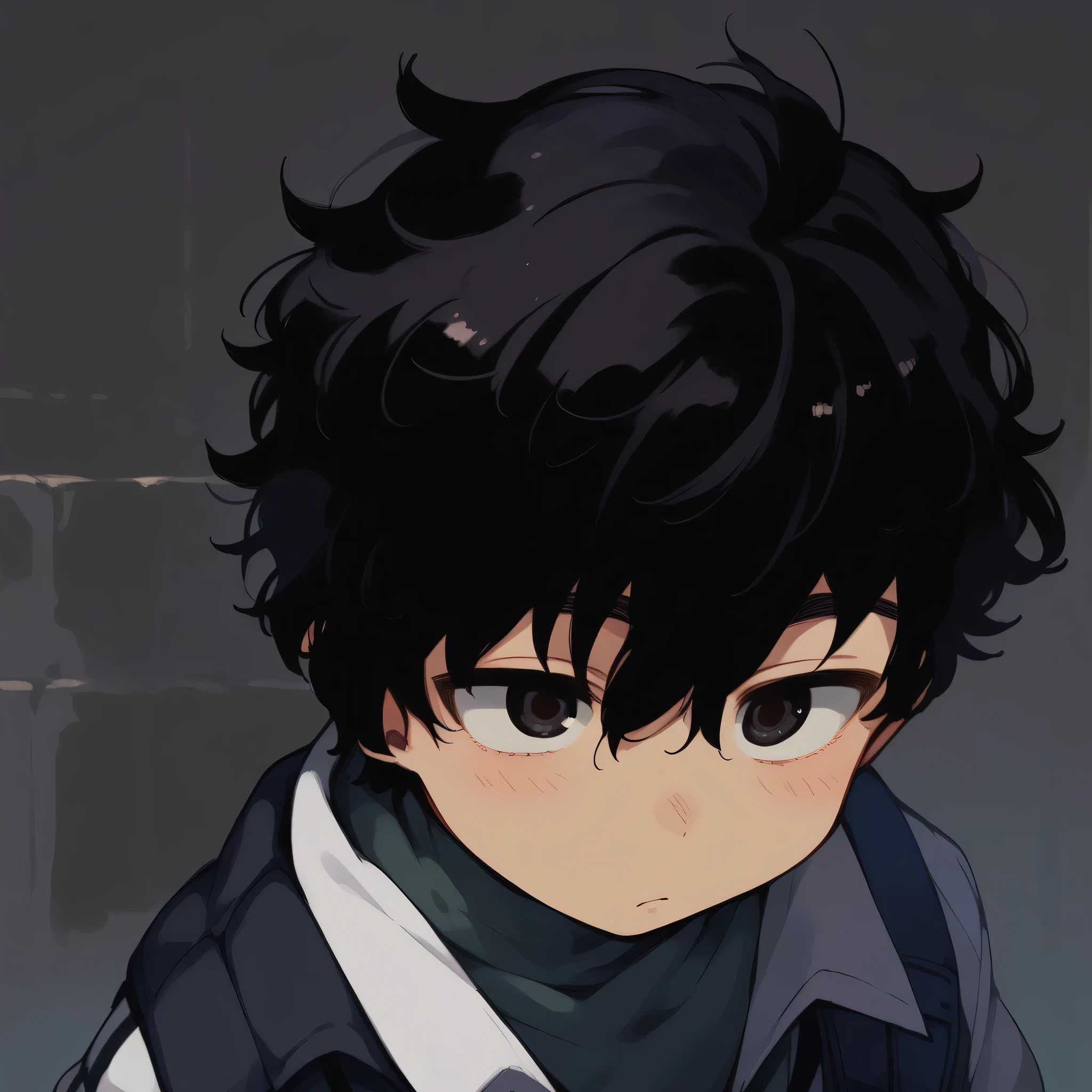 (score_9,score_8_up,score_7_up,score_6_up,score_5_up,score_4_up, source_anime), 8k, best quality, best lighting, BREAK, 1man, 18 yo, thin eyebrows, (tareme: 1.5), droppy eyes, toned, portrait, (forehead: 0.5), boy, black hair, black eyes,