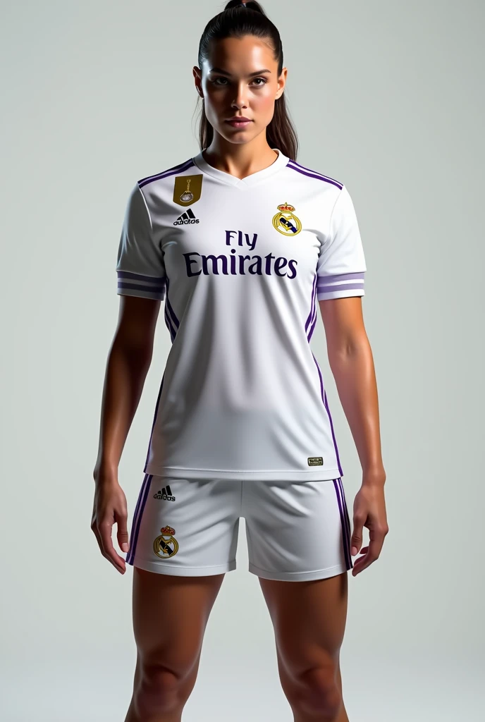 Gal Gadot in the Real Madrid uniform