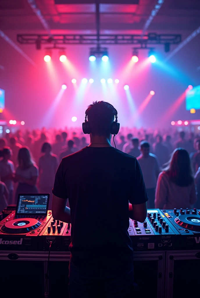A picture of DJ night