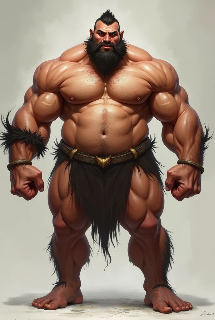 muscle、male、male、Strong、Thick arms、Thick Chest、Massive abdominal muscles、Minimal costumes、loincloth、Warrior、carpenter、blush、Sweat、Heavy breathing