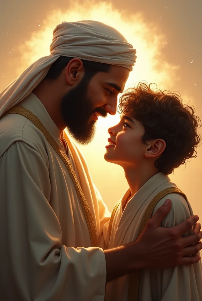 Hussain is from me, and I am from Hussain" - Understanding the Hadith
   - An image that illustrates the deep connection between Prophet Muhammad (SAW) and Hazrat Hussain (RA) as described in this powerful Hadith.