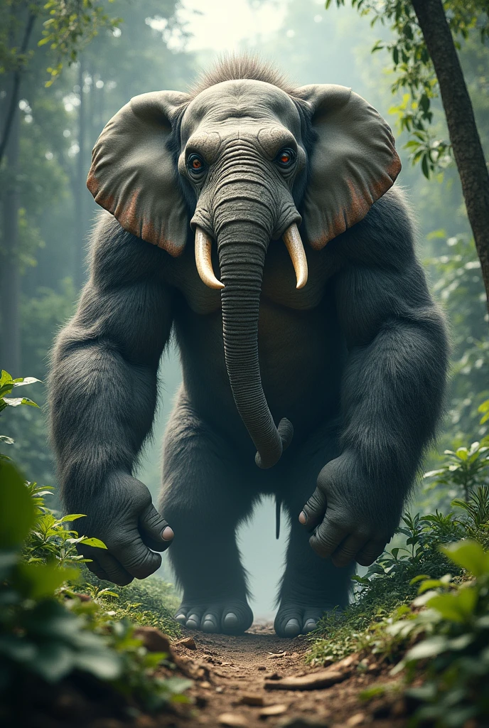 Elephant in Gorilla 
