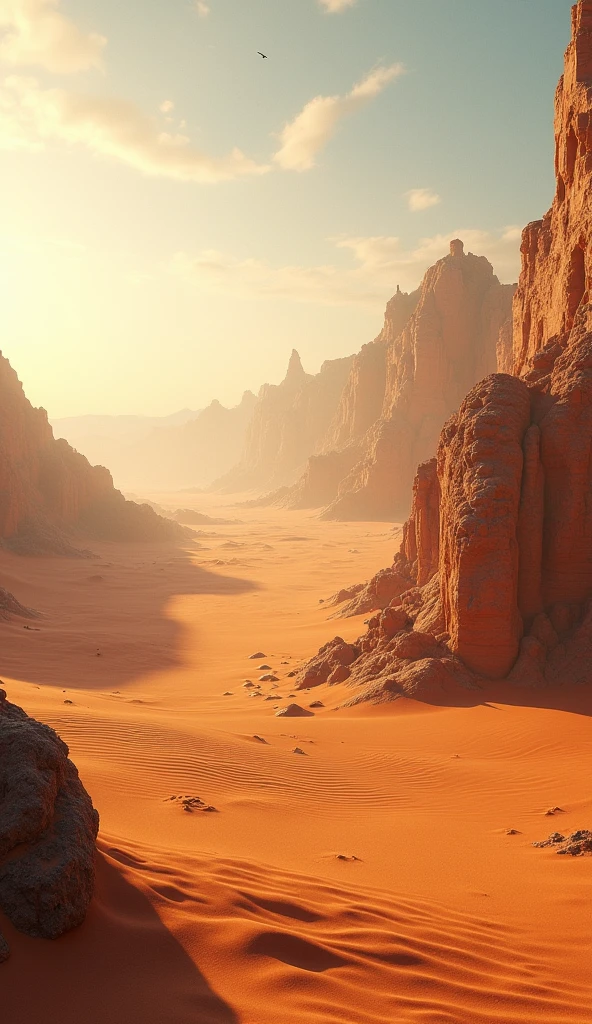 [(((masterpiece))),(((best quality))),(((extremely detailed))), the Gobi Desert, photorealistic, daylight, ultra detailed, high resolution, 4k