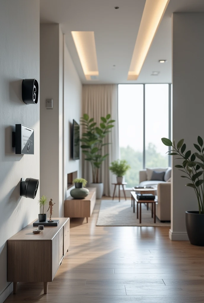 Image of smart homes security system