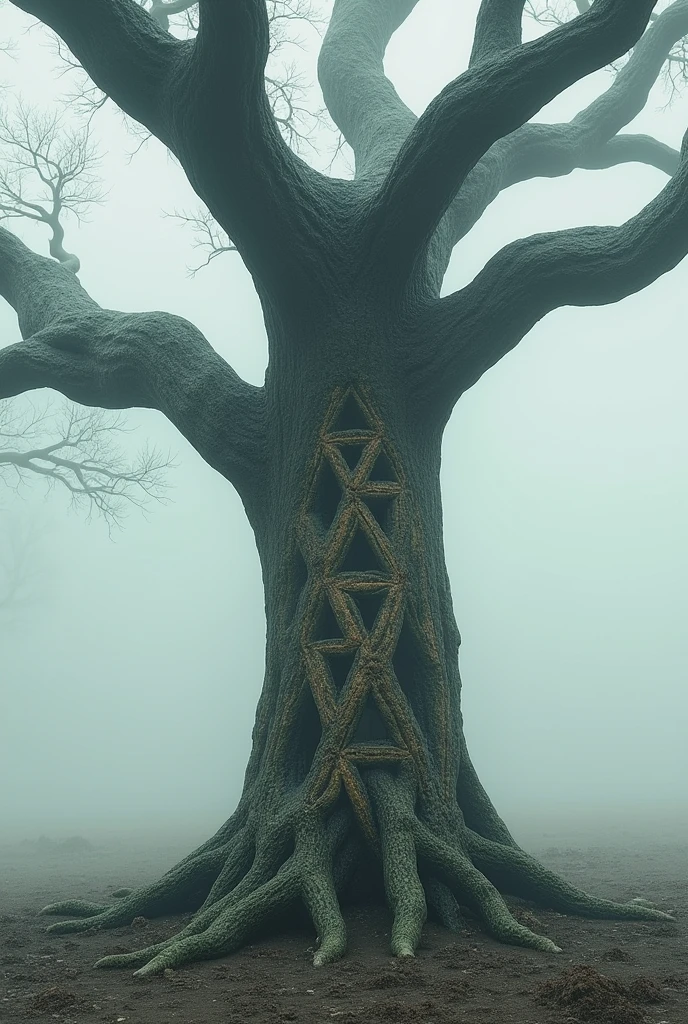 tree with triangle cracks





 



