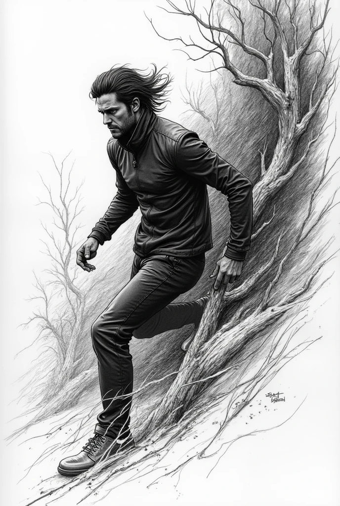 Pen drawing