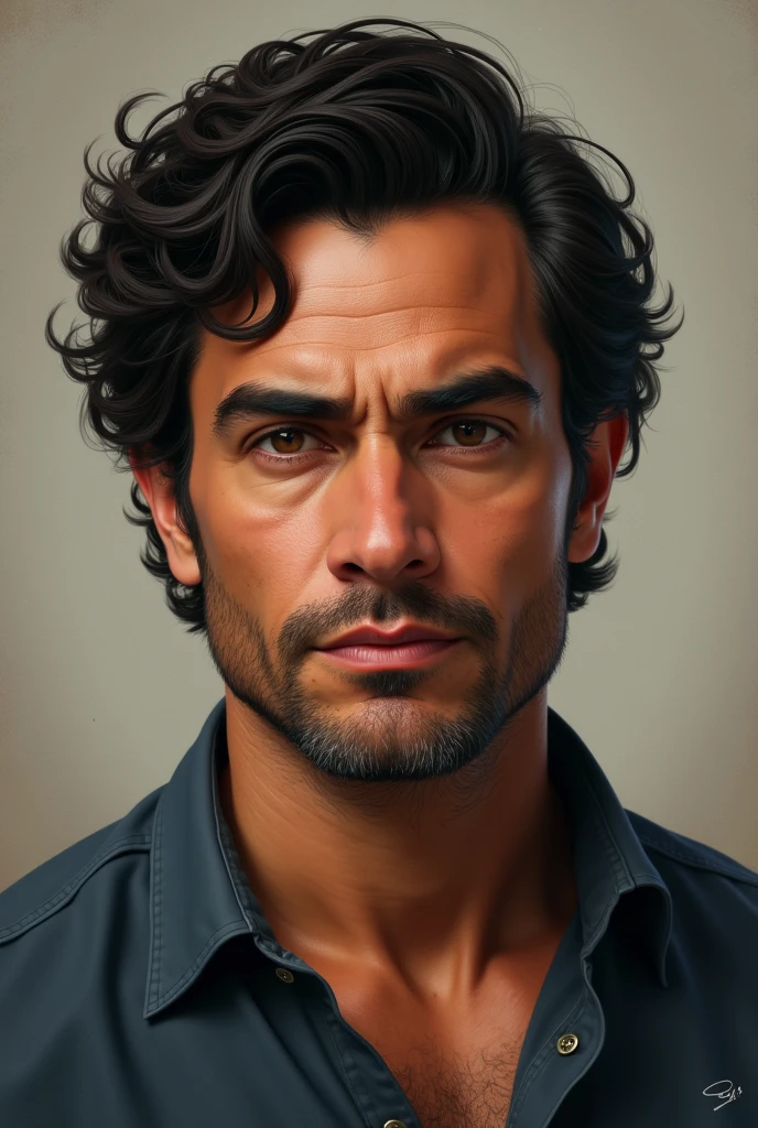 Generate a person who looks like Juan Sebastian Calvo Samudio