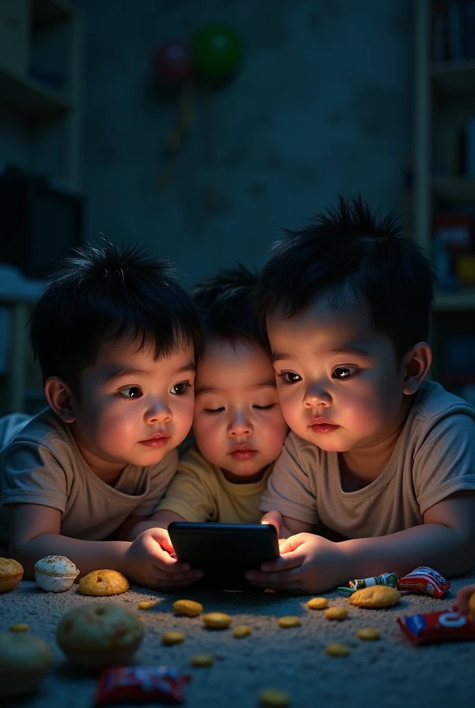 fat kids watching porn