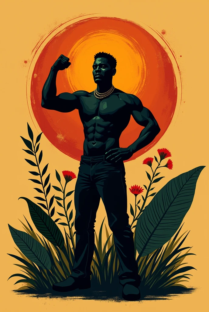 Create a symbol that represents black people