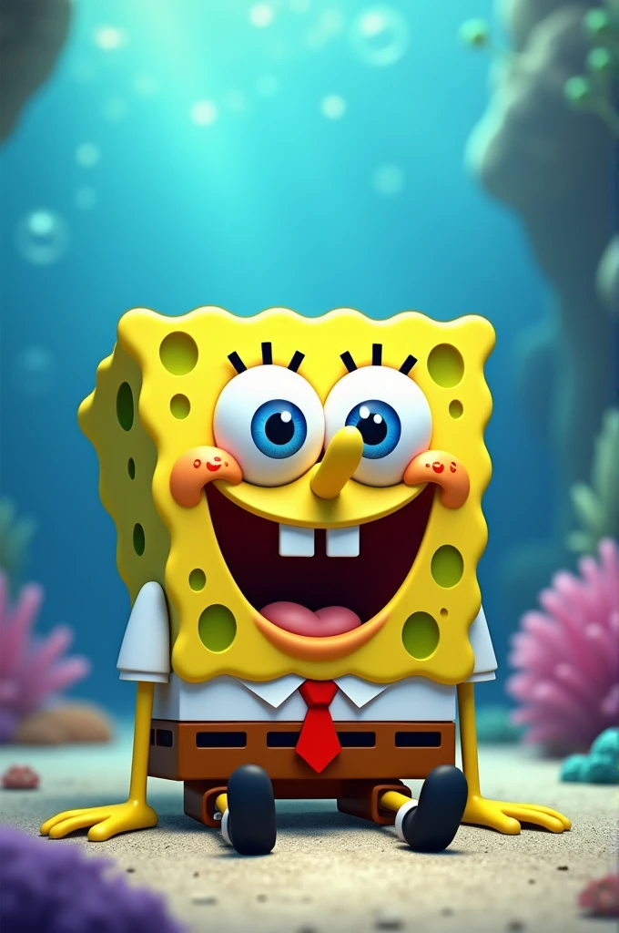 Sponge Bob Sitting HD