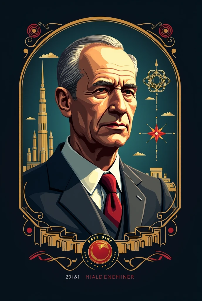 Make A Robert Oppenheimer logo
