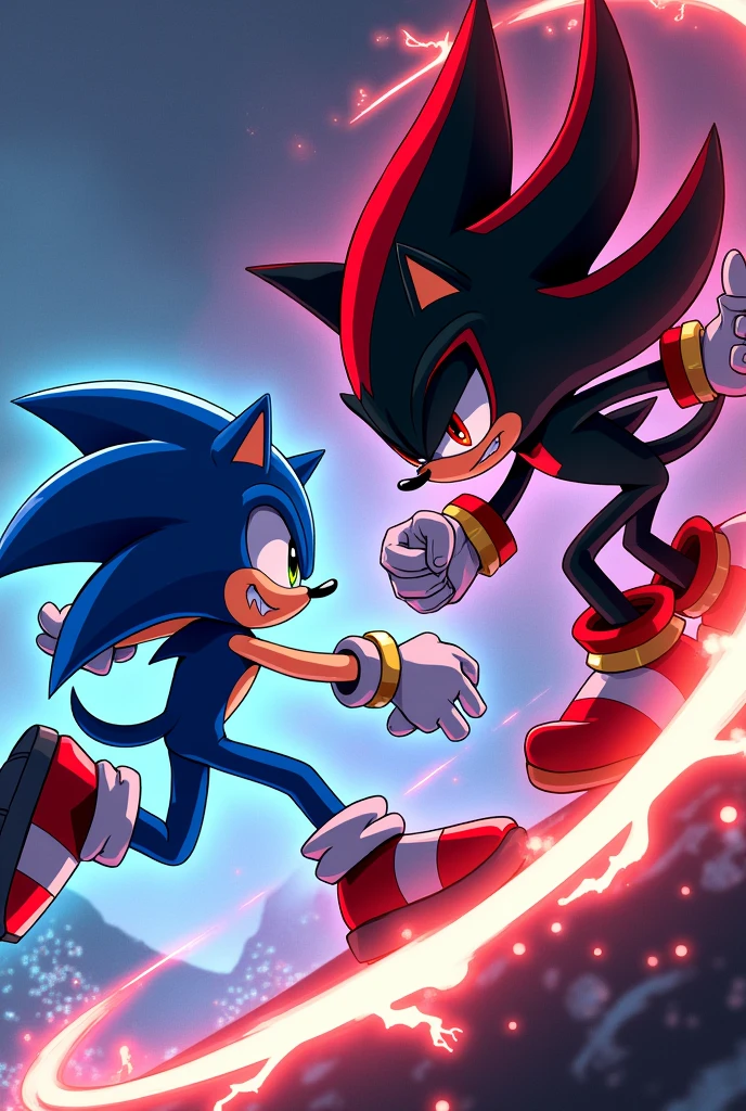 Super Shadow e super Sonic