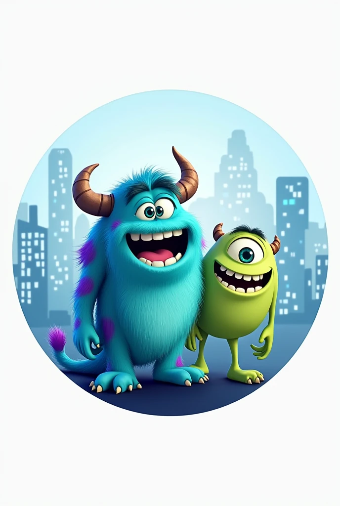 A logo that has a finance concept and a blue and monster alliance inc the movie