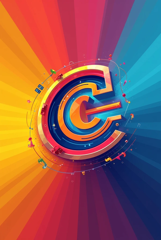 I want to create a logo which will be called conbuxa, This logo will be for a presentation of an energy drink so it can contain a lot of variety of colors.