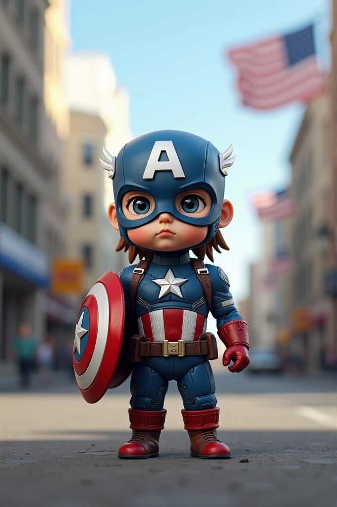 Small Captain America 