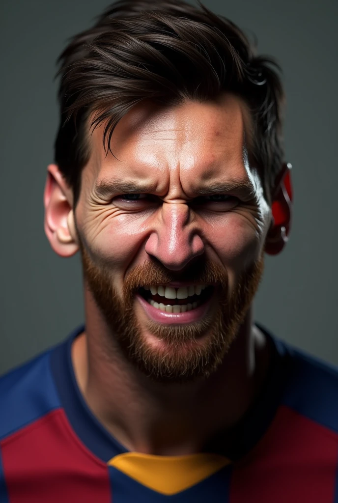 Messi angry and with ego