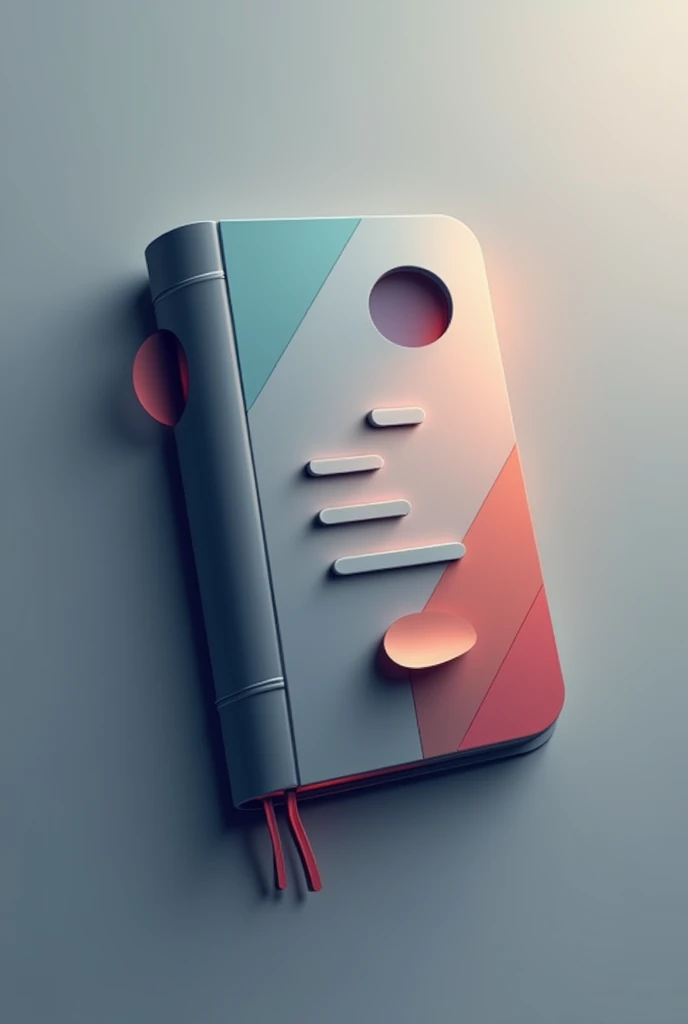 Abstract image of a logbook icon