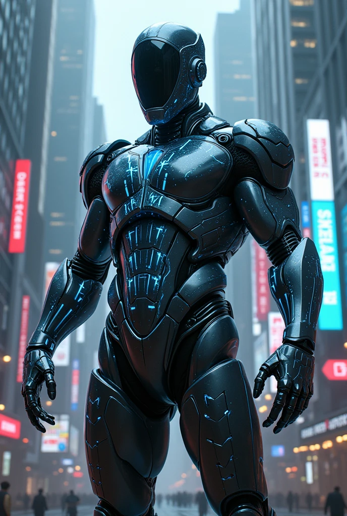 generate a warrior of the future with social networks in your hands