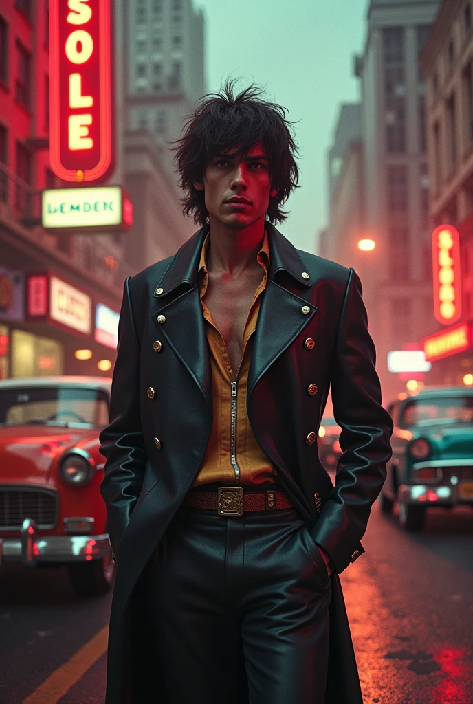 gerar uma imagem que represente a música: "anybody seen my babe" - Rolling Stones