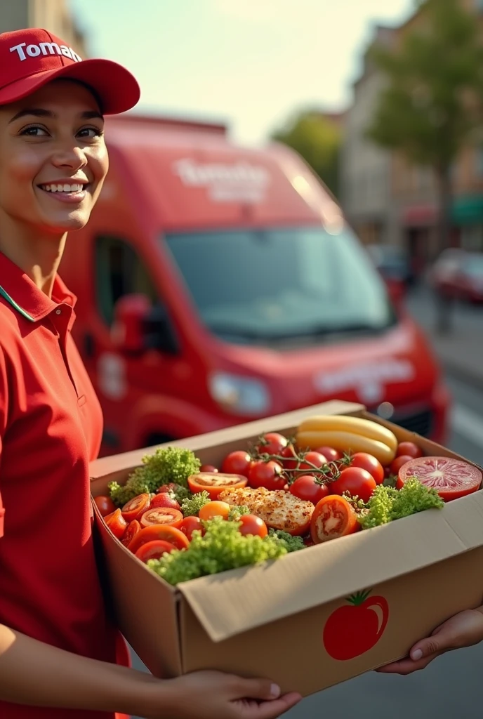 Simple Tomato company's food delivery services