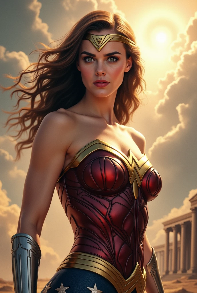 Generate Emma Watson as Wonder Woman