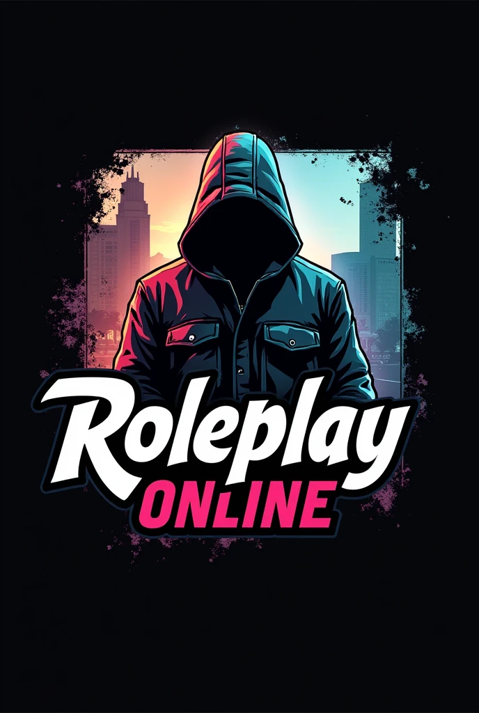 gta online server logo add roleplay below