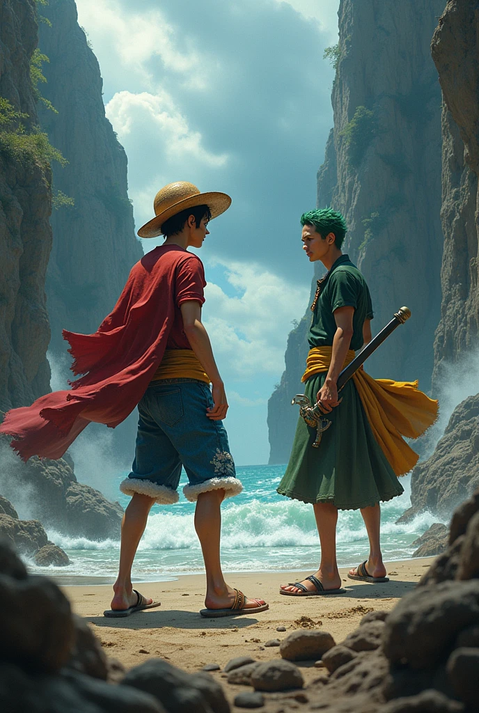 Luffy kill zoro