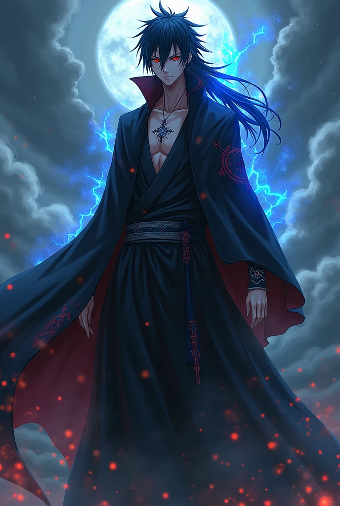 Fusion between Itachi Uchiha and Dabi

