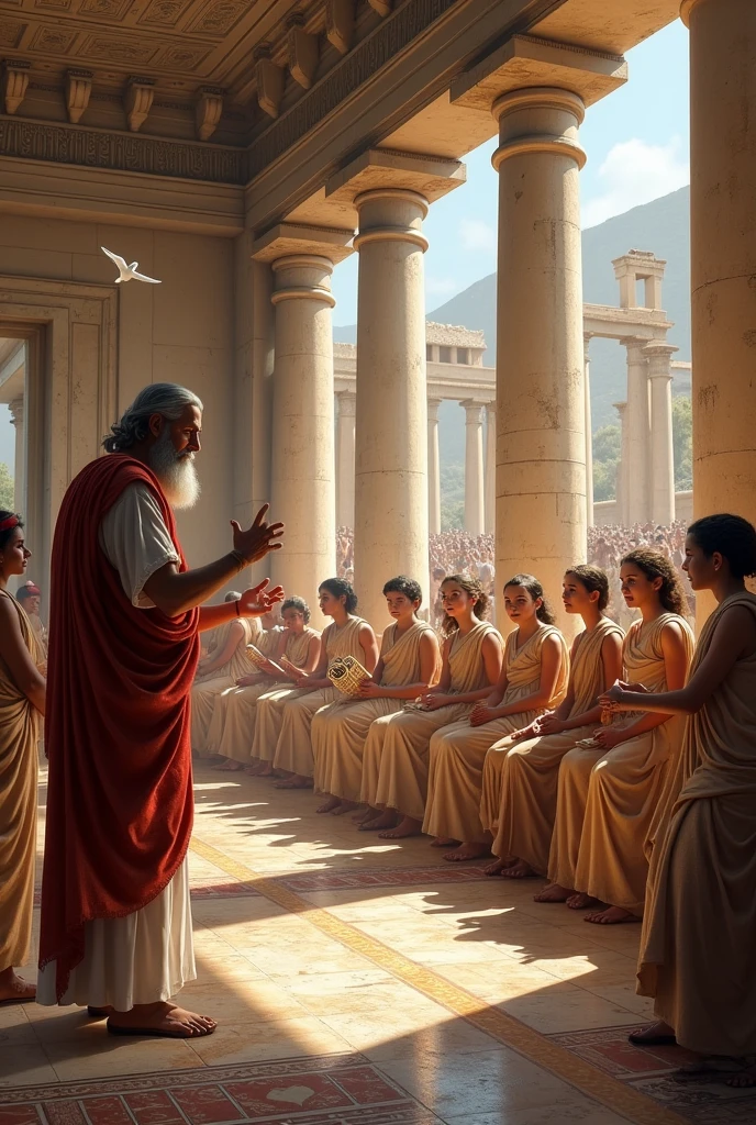 Did you know? The world's first school was founded in ancient Greece over 2,400 years ago