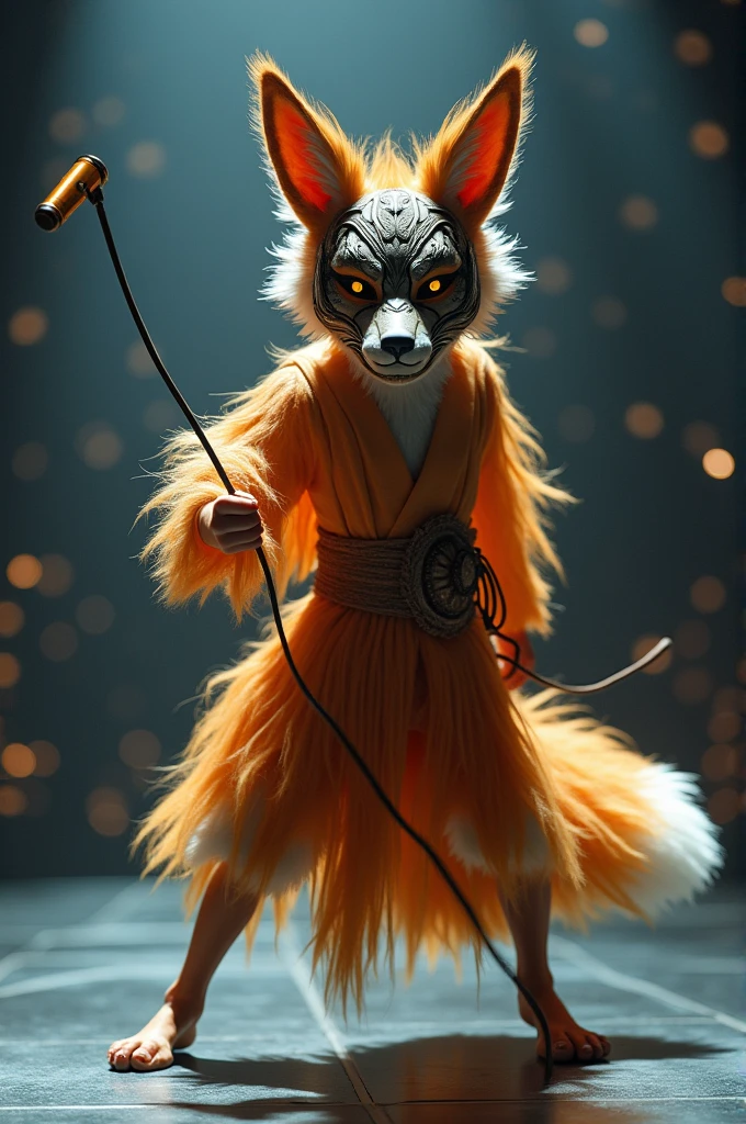 Modern kitsune masked singer