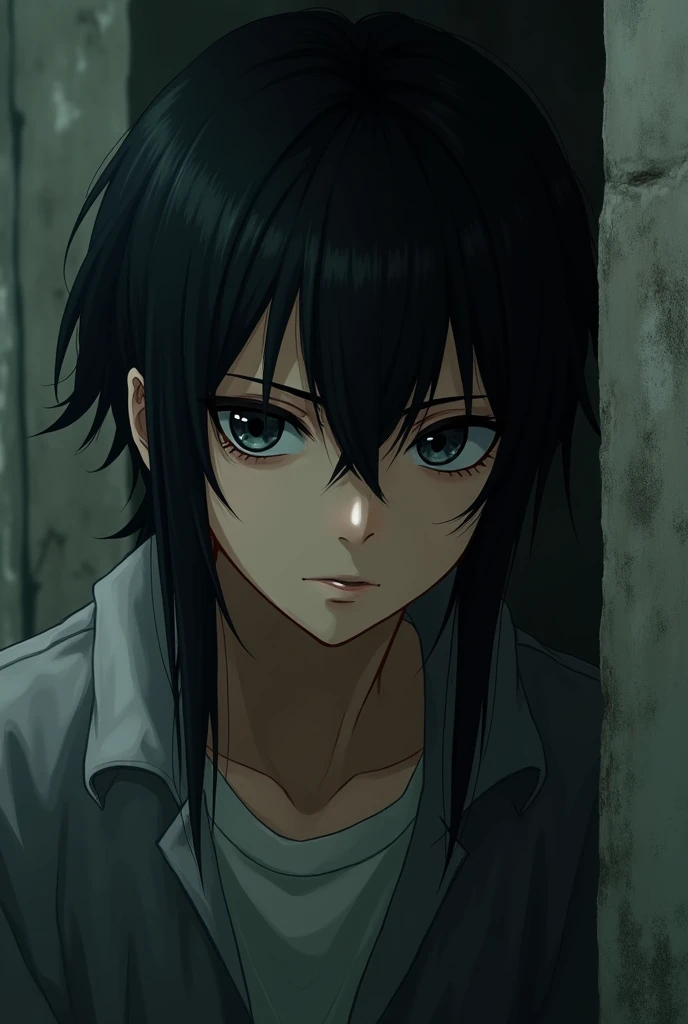 Black Hair,Iris,One person,I live in a village,Men's Center,Unfriendly,