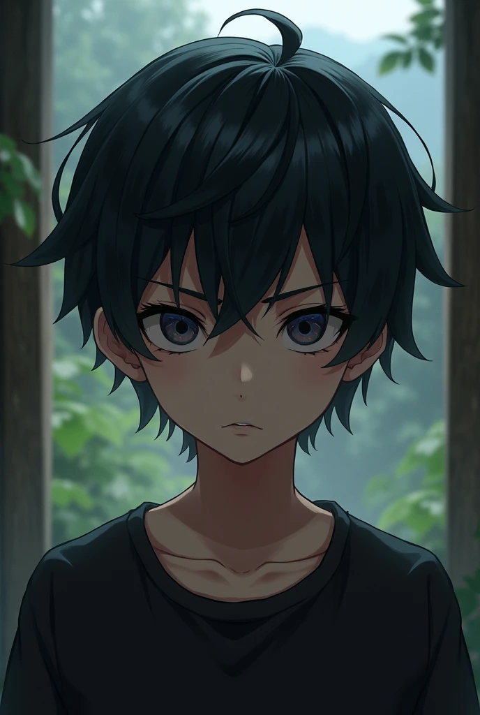 Black Hair,Iris,One person,I live in a village,Men&#39;s Center,Unfriendly,Short Hair,Fantasy,youth