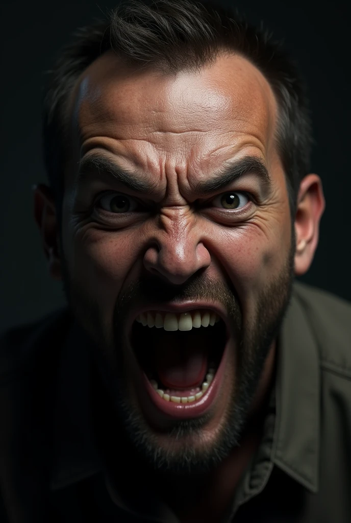 Shocking face men