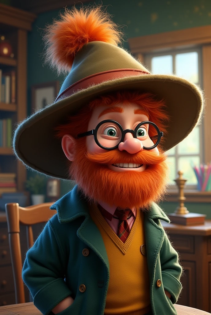 Arthur Weasley avec un bob trop grand